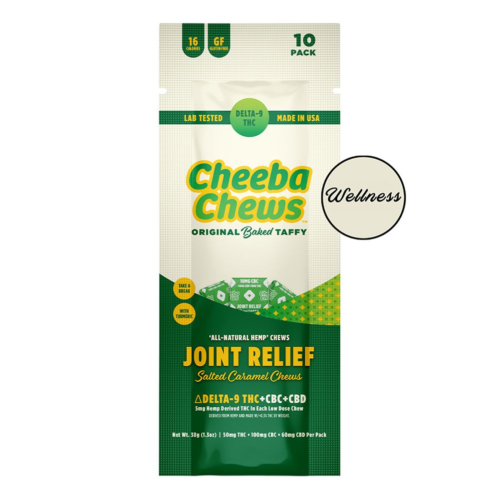 SINGLE - Cheeba Chews Joint Relief (50mg Per Bag)